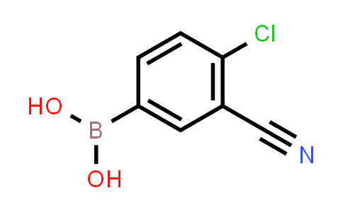 (4-Chloro-3-cyanophenyl)boronicacid