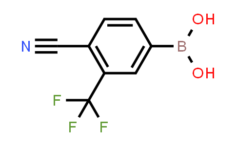 (4-Cyano-3-(trifluoromethyl)phenyl)boronicacid