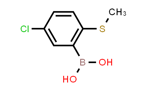 (5-Chloro-2-(methylthio)phenyl)boronicacid