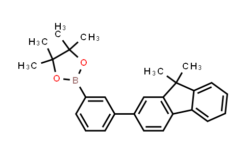 2-(3-(9,9-dimethyl-9H-fluoren-2-yl)phenyl)-4,4,5,5-tetramethyl-1,3,2-dioxaborolane