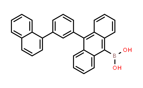 10-(3-(Naphthalen-1-yl)phenyl)anthracene-9-boronicacid