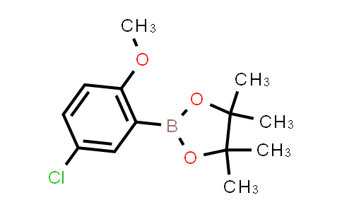 2-(5-Chloro-2-methoxyphenyl)-4,4,5,5-tetramethyl-1,3,2-dioxaborolane