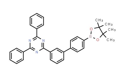 2,4-Diphenyl-6-(4'-(4,4,5,5-tetramethyl-1,3,2-dioxaborolan-2-yl)- [1,1'-biphenyl]-3-yl)-1,3,5-triazine