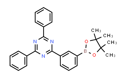 2,4-Diphenyl-6-[3-(4,4,5,5-tetramethyl-1,3,2-dioxaborolan-2-yl)phenyl]-1,3,5-triazine