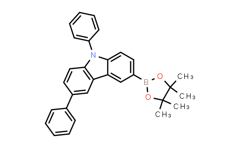 3,9-Diphenyl-6-(4,4,5,5-tetramethyl-1,3,2-dioxaborolan-2-yl)carbazole