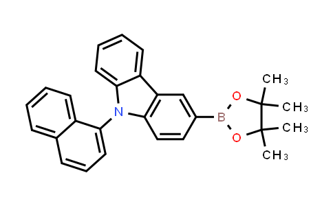 9-(Naphthalen-1-yl)-3-(4,4,5,5-tetramethyl-1,3,2-dioxaborolan-2-yl)-9H-carbazole