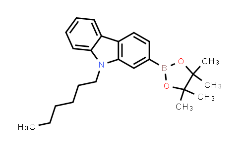 9-Hexyl-2-(4,4,5,5-tetramethyl-1,3,2-dioxaborolan-2-yl)-9H-carbazole