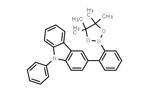 9-Phenyl-3-[2-(4,4,5,5-tetramethyl-1,3,2-dioxaborolan-2-yl)phenyl]-9H-carbazole