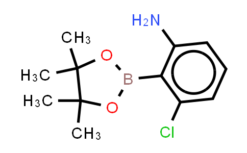 Benzenamine,3-chloro-2-(4,4,5,5-tetramethyl-1,3,2-dioxaborolan-2-yl)-