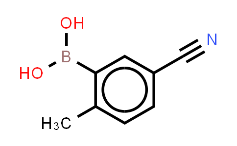 Boronicacid,B-(5-cyano-2-methylphenyl)-