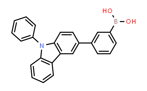 Boronicacid,B-[3-(9-phenyl-9H-carbazole-3-yl)phenyl]-