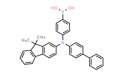 Boronicacid,B-[4-[[1,1'-biphenyl]-4-yl(9,9-diMethyl-9H-fluoren-2-yl)amino]phenyl]-