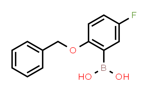 2-Benzyloxy-5-fluorophenylboronic acid