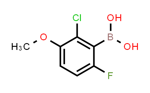 2-氯-3-甲氧基-6-氟苯硼酸