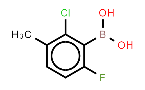 2-CHLORO-6-FLUORO-3-METHYLPHENYLBORONIC&