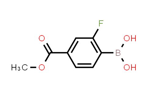 2-FLUORO-4-(METHOXYCARBONYL)BENZENEBORONIC ACID