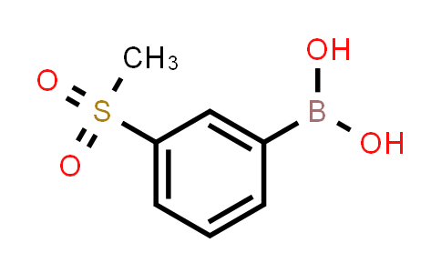 3-(Methylsulfonyl)phenylboronic acid