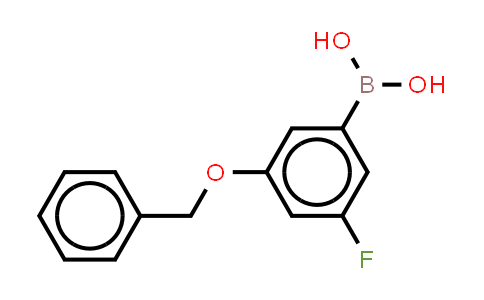 (3-BENZYLOXY-5-FLUORO)BENZENEBORONIC ACID