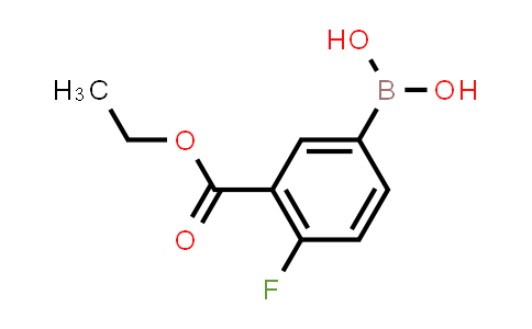 3-ETHOXYCARBONYL-4-FLUOROPHENYLBORONIC ACID