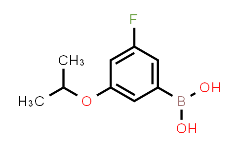 BN0772 | 850589-54-7 | 3-FLUORO-5-(ISOPROPOXY)BENZENEBORONIC ACID