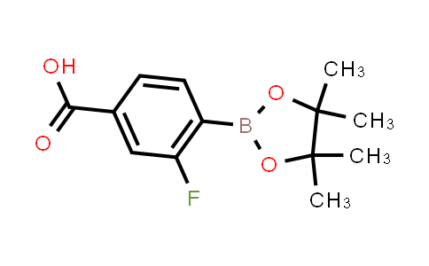 4-羧基-2-氟苯硼酸频呢醇酯