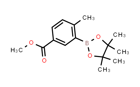 Methyl 4-methyl-3-(4,4,5,5-tetramethyl-1,3,2-dioxaborolan-2-yl)benzoate