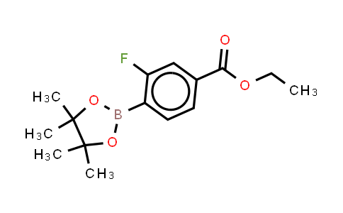 4-Ethoxycarbonyl-2-fluorophenylboronic acid, pinacol ester