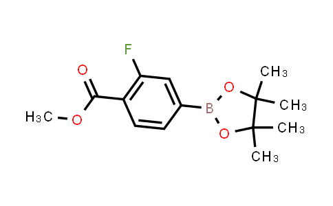 Methyl 2-fluoro-4-(4,4,5,5-tetramethyl-1,3,2-dioxaborolan-2-yl)benzoate