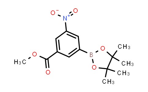 Methyl 3-nitro-5-(4,4,5,5-tetramethyl-1,3,2-dioxaborolan-2-yl)benzoate