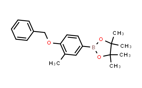 2-(4-(Benzyloxy)-3-methylphenyl)-4,4,5,5-tetramethyl-1,3,2-dioxaborolane