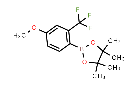 2-(4-Methoxy-2-trifluoromethyl-phenyl)-4,4,5,5-tetramethyl-[1,3,2]dioxaborolane