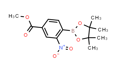 4-甲氧羰基-2-硝基苯硼酸频呢醇酯