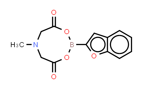 2-(Benzofuran-2-yl)-6-methyl-1,3,6,2-dioxazaborocane-4,8-dione, 2-Benzofuranboronic acid MIDA ester