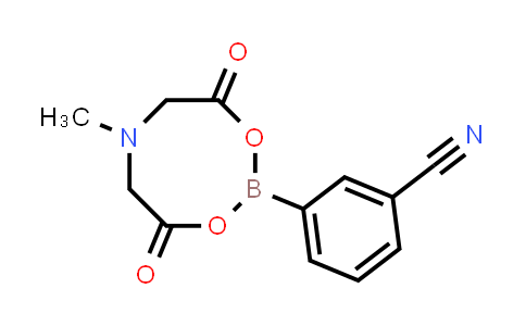 3-(6-Methyl-4,8-dioxo-1,3,6,2-dioxazaborocan-2-yl)benzonitrile