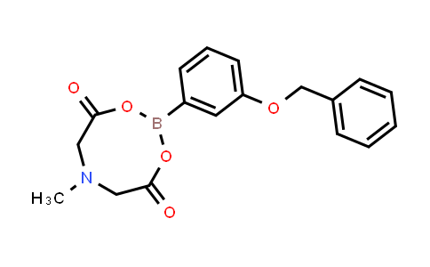 3-Benzyloxyphenylboronic acid MIDA ester