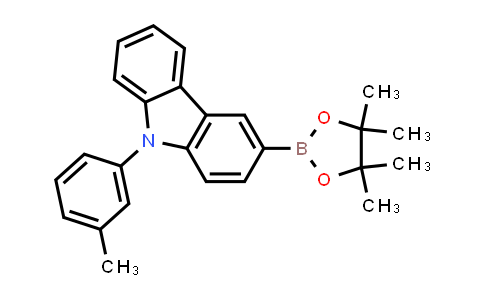 9-(3-Methylphenyl)-3-(4,4,5,5-tetramethyl-1,3,2-dioxaborolan-2-yl)-9H-carbazole