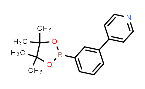 4-(3-(4,4,5,5-Tetramethyl-1,3,2-dioxaborolan-2-yl)phenyl)pyridine