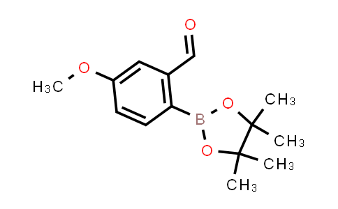 5-Methoxy-2-(4,4,5,5-tetramethyl-1,3,2-dioxaborolan-2-yl)benzaldehyde