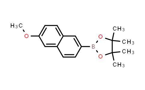 2-(6-Methoxynaphthalen-2-yl)-4,4,5,5-tetramethyl-1,3,2-dioxaborolane