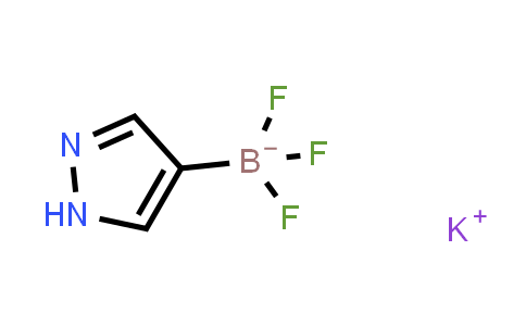 Potassium trifluoro(1h-pyrazol-4-yl)boranuide