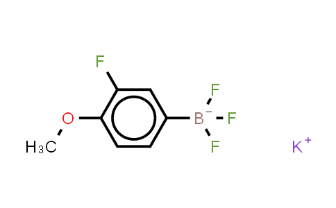 Potassium trifluoro(3-fluoro-4-methoxyphenyl)borate