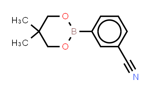 2-(3-Cyanophenyl)-5,5μ-dimethyl-1,3,2-dioxaborinane