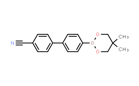 BN1657 | 175691-85-7 | 4'-(5,5-Dimethyl-1,3,2-dioxaborinan-2-yl)-[1,1'-biphenyl]-4-carbonitrile