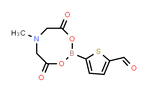 5-(6-Methyl-4,8-dioxo-1,3,6,2-dioxazaborocan-2-yl)thiophene-2-carbaldehyde