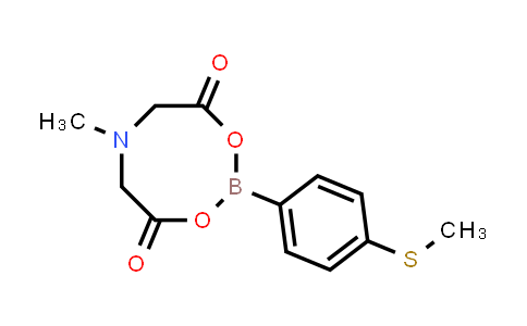 BN1670 | 2014379-39-4 | 6-Methyl-2-[4-(methylsulfanyl)phenyl]-1,3,6,2-dioxazaborocane-4,8-dione