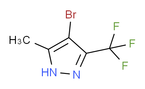 4-Bromo-5(3)-methyl-3(5)-(trifluoromethyl)pyrazole