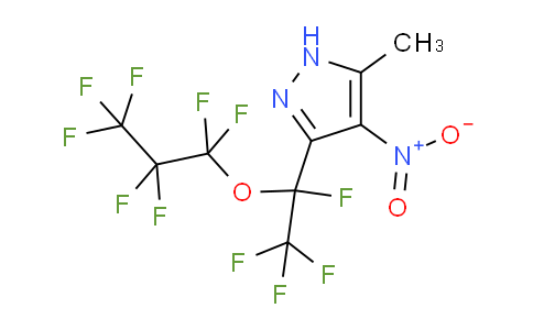 5(3)-Methyl-4-nitro-3(5)-[perfluoro(1-propoxyethyl)]pyrazole