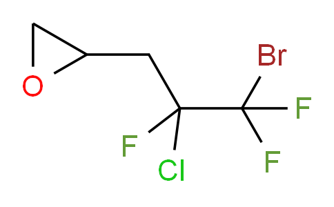 (3-Bromo-2-chloro-2,3,3-trifluoropropyl)oxirane
