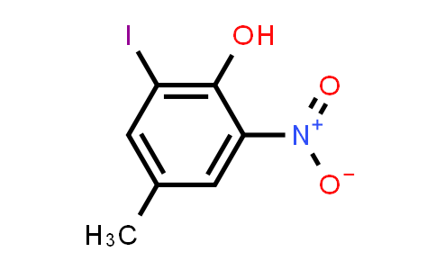 2-Iodo-4-methyl-6-nitrophenol