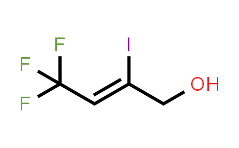 4,4,4-Trifluoro-2-iodobut-2-en-1-ol